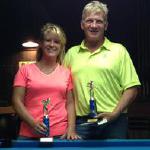 Randy and Christie placed 2nd in the Scotch Doubles Division